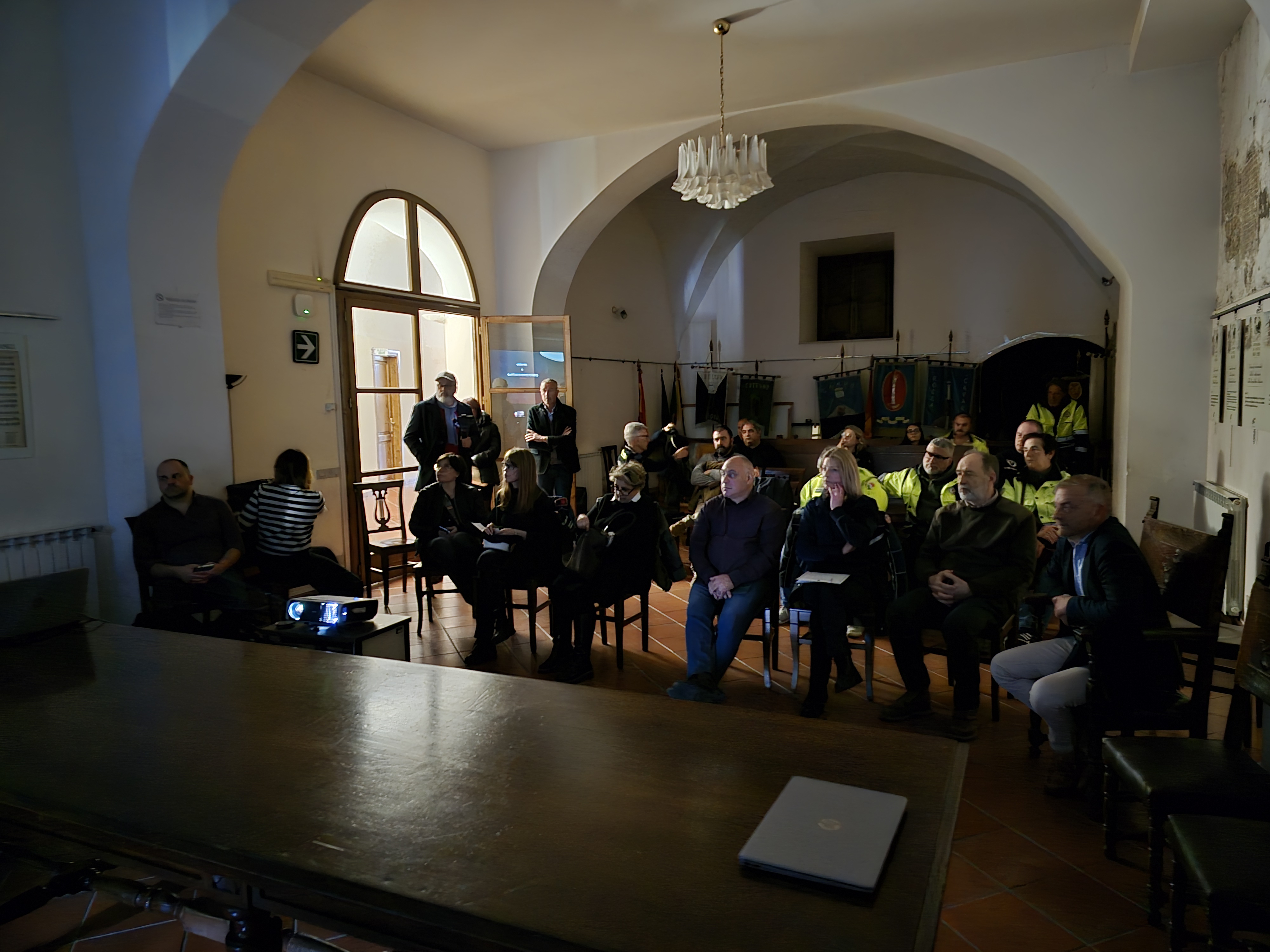 Formazione dei funzionari della Pubblica Amministrazione di Cave e di Palestrina sull'applicazione del Piano di Emergenza Comunale.