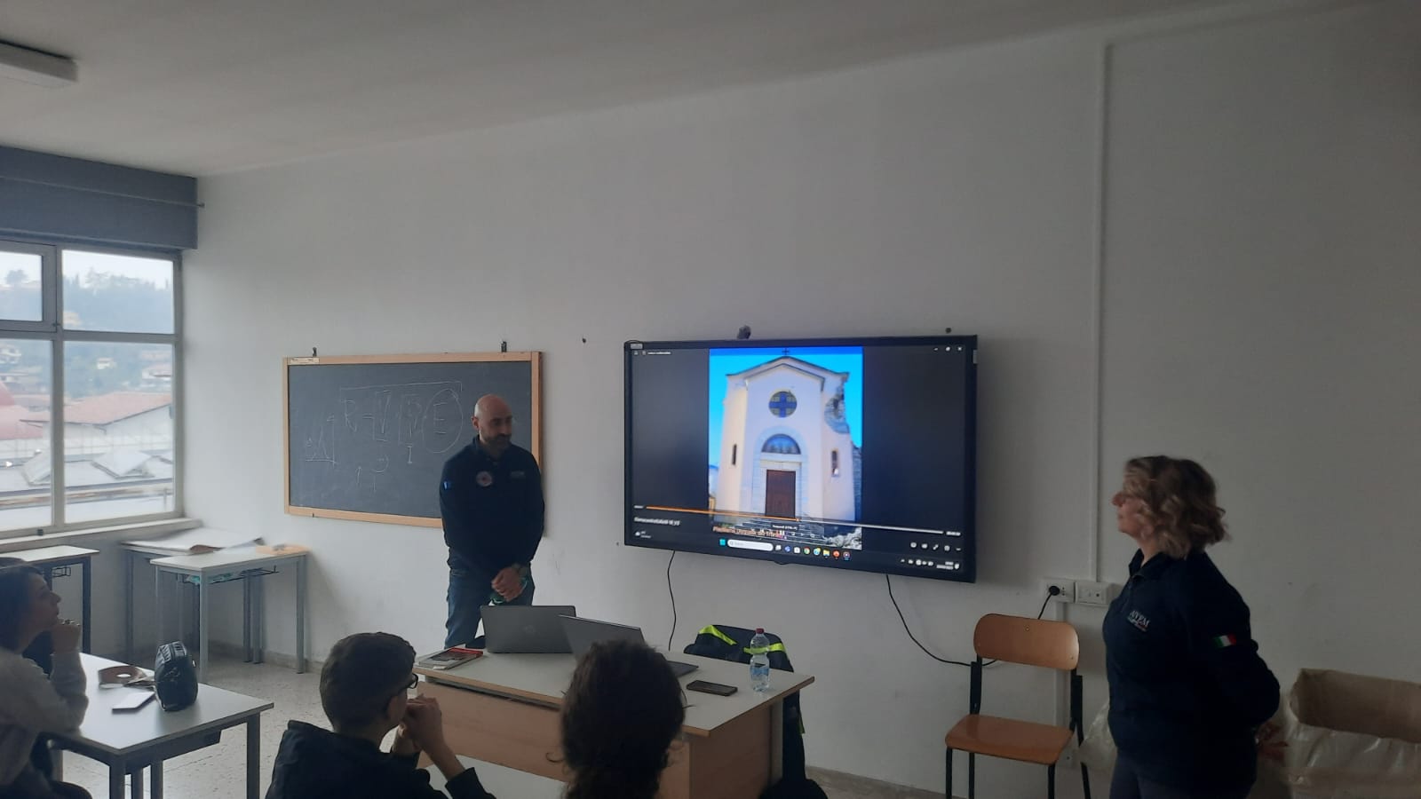 Lezione di Protezione Civile all'IISS Nicolucci Reggio di Isola del Liri 2025